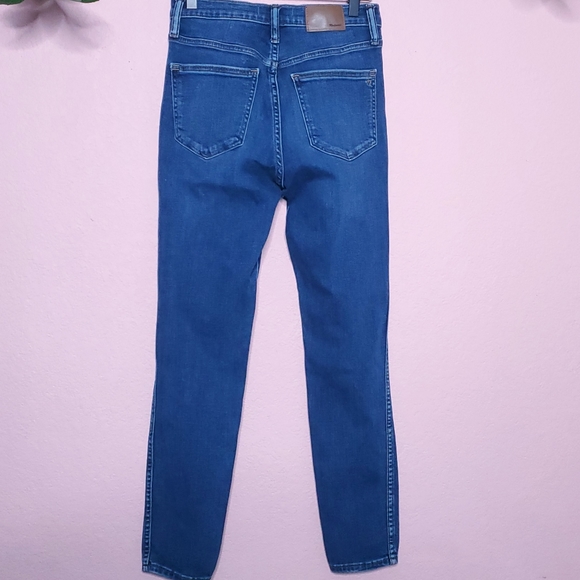Madewell 10" High-Rise Roadtripper Jeans in Ridgefield Wash: Zip-Front E… - Picture 12 of 15